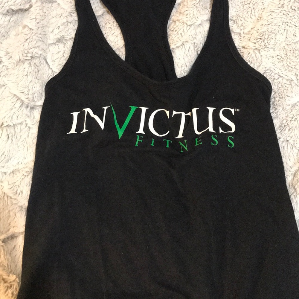 Crossfit Invictus Fitness racerback tank